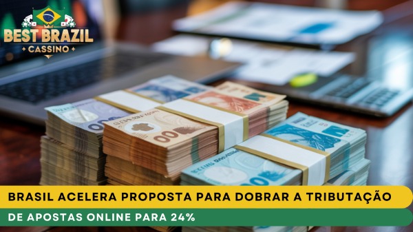 Imposto em Jogo: Brasil Acelera Proposta para Dobrar a Tributação de Apostas Online para 24%