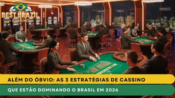Além do Óbvio As 3 Estratégias de Cassino que Estão Dominando o Brasil em 2026